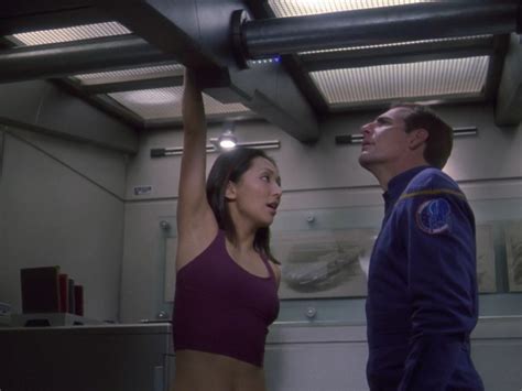 linda park nude|Linda Park Breasts Scene in Star Trek: Enterprise